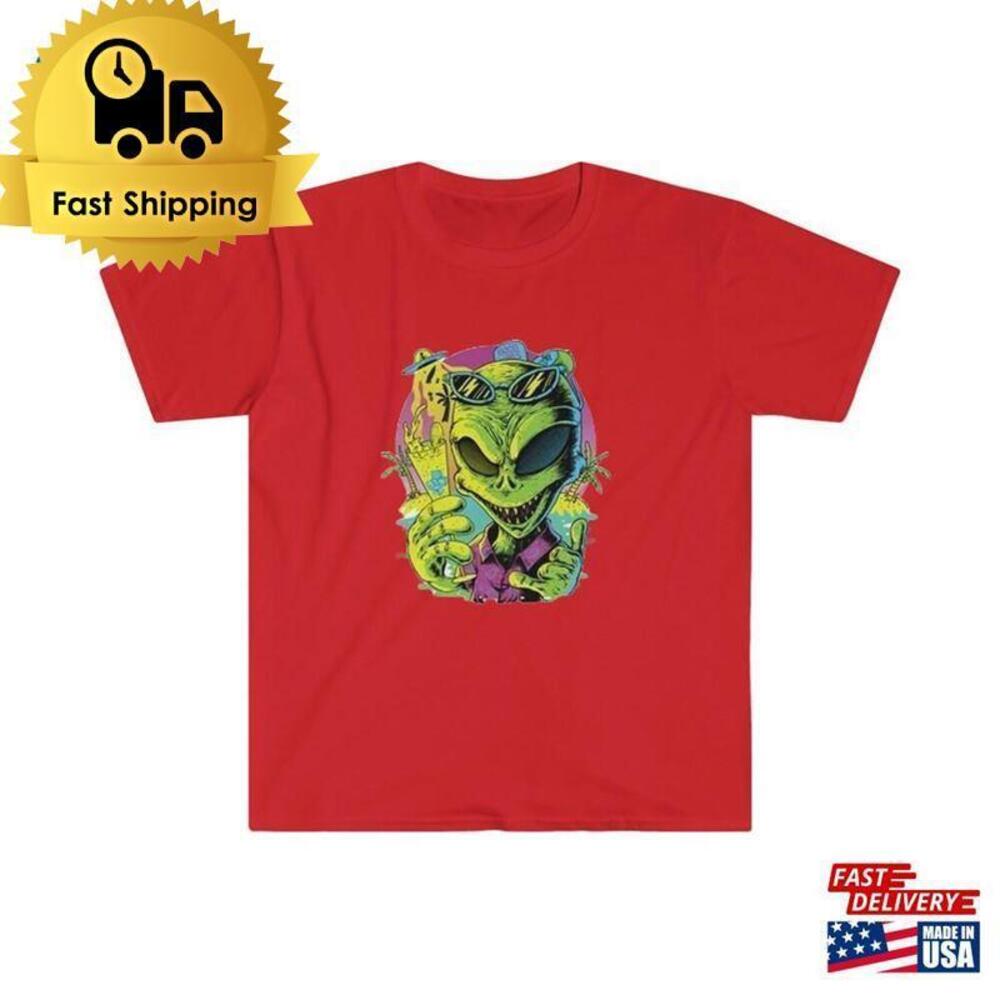 Ufo Shirt Alien Stay Weird Shirts Unisex